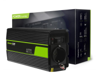 Green Cell Przetwornica napięcia 24V na 230V 300W/600W - 548208 - zdjęcie 3